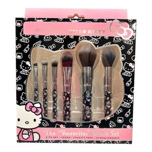 New Impressions Hello Kitty Brush Set of 6